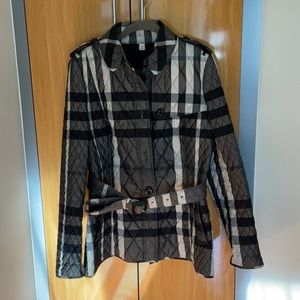 Mint condition light Burberry jacket